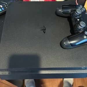 PS4 Console and Controller
